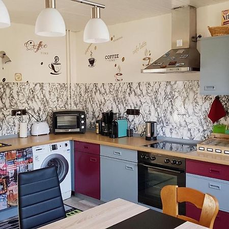 Ferienhaus Kunterbunt 히트잭커 외부 사진