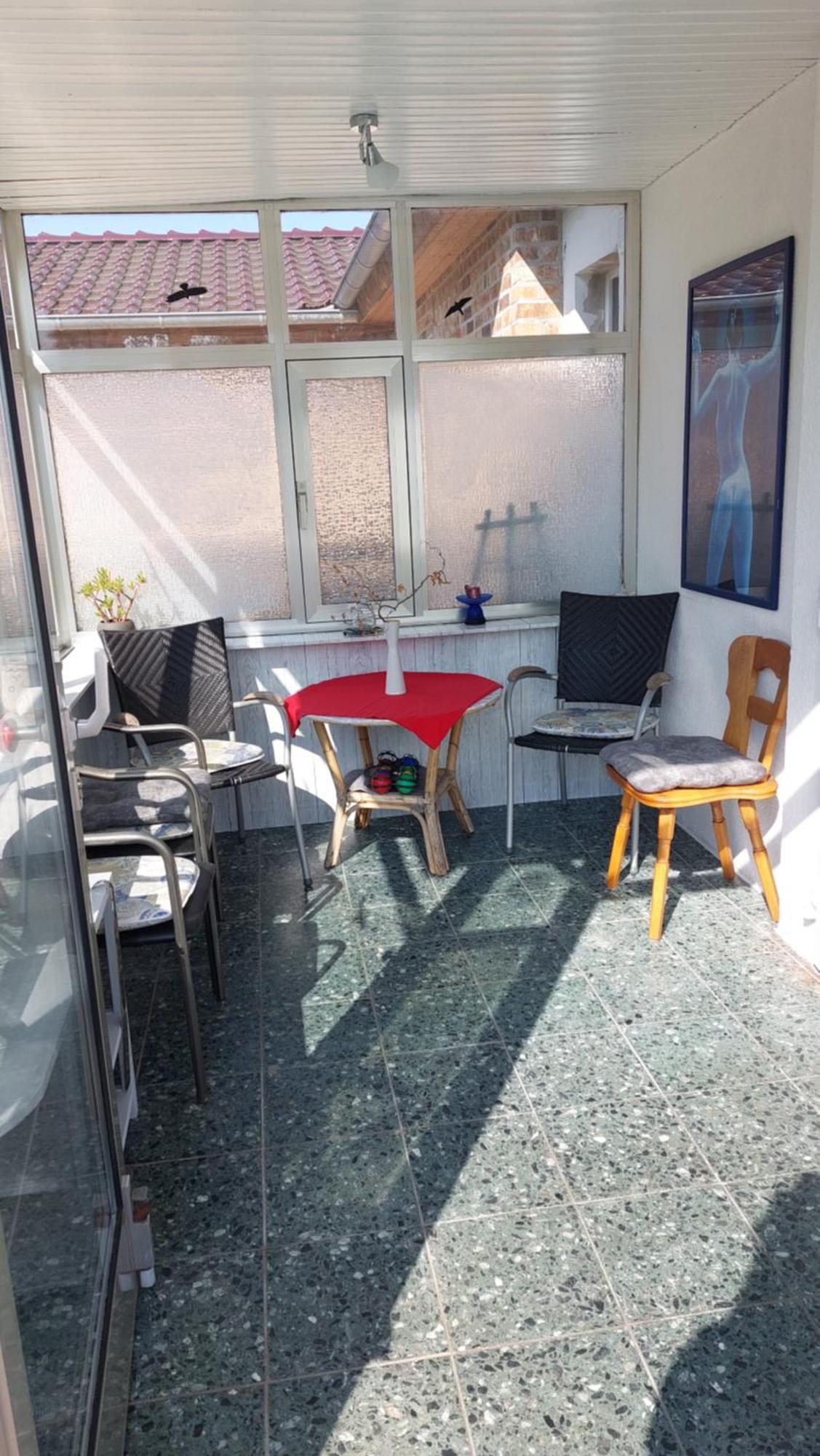 Ferienhaus Kunterbunt 히트잭커 외부 사진